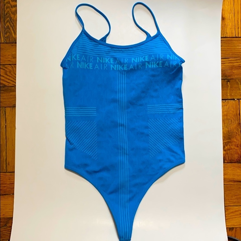 NWT Nike Blue tank top bodysuit size: S